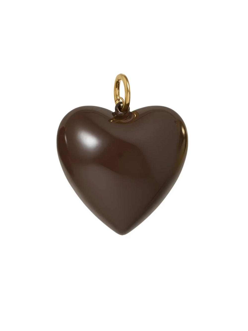 NWOT Roxanne Assoulin The Big Puffy Heart Charms Bark Heart